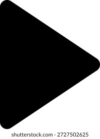 Symbol für Wiedergabetaste für Media Player und Video-Streaming-Schnittstelle