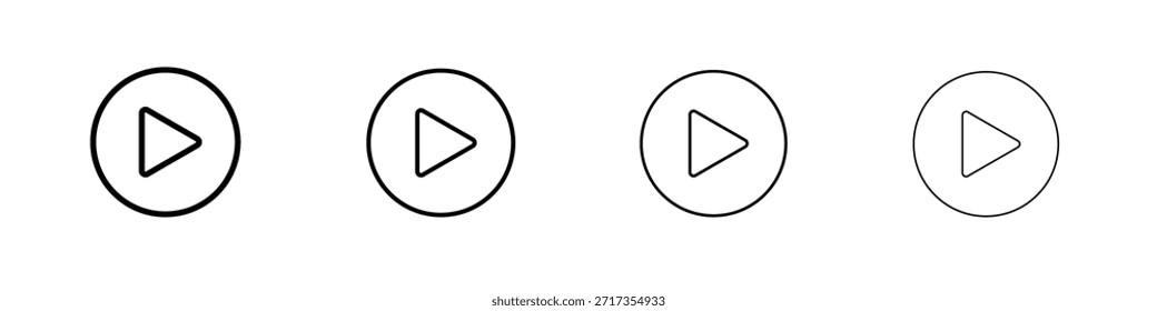 Conjunto de pictogramas de iconos de Botón