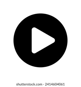 play button icon symbol vector template