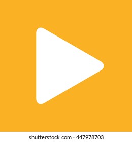 Play button icon vector