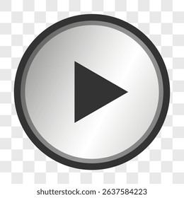 Play button icon vector illustration