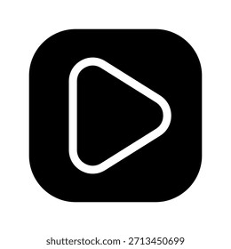 Jugar Icono de Botón Vector Símbolo Diseño Ilustración