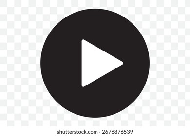 Icono de Botón de juego con fondo blanco.