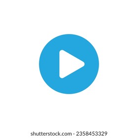 Play button icons isolated on transparent grid backgrounds 