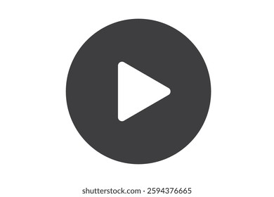 Play button icons on transparent backdrop. Digita webl vector illustration. Play, Male hand pressing play button on the virtual screen. EPS 10.