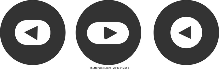 play button illustration icon vector design
