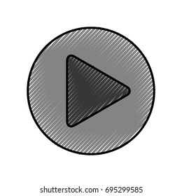 play button isolated icon