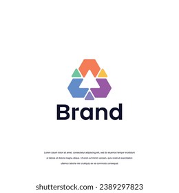 play button logo design vector