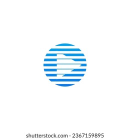 Play button logo vector image