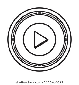 play button media player icon