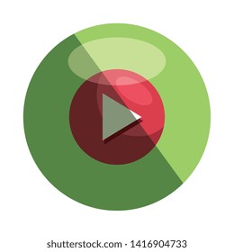 play button media player icon