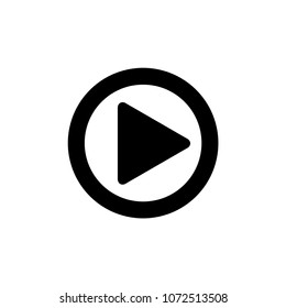 play button - multi media icon vector