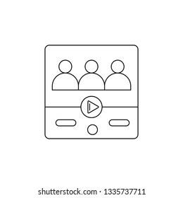 play button on video game