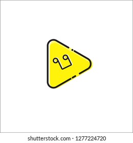 Play Button Player Music 01