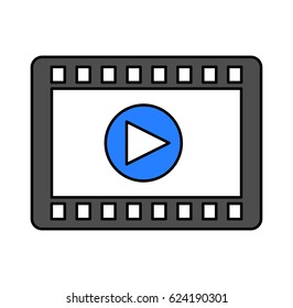 play button recorder icon