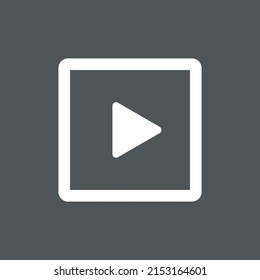 Play button site video quality vector illustration cut