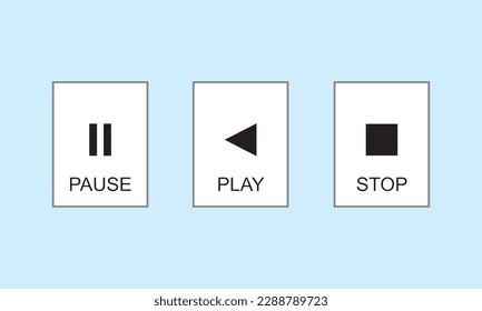 the play button  symbol icon modern, always found in all audio players, logo simple ,play now button for arcade video games, game user interface , iconic logo for app ui vector illustratin design