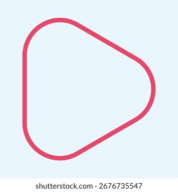 Play button trendy artwork design useful creative vector Illustration comely colorful background.eps