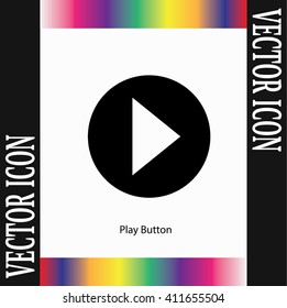Play Button Vector Icon