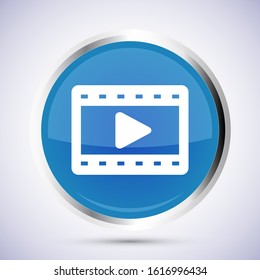Play button vector icon in trendy flat style isolated on grey background. vector icon Play symbol for your web site design, logo, app