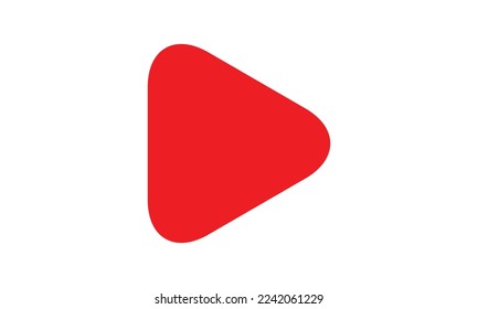 Play button vector logo media player vector Free Vector