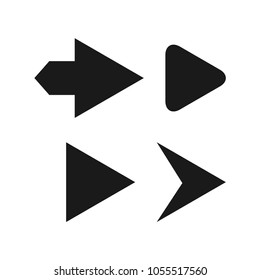 Play Button Vector Template Design