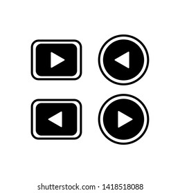 Play Button Video Icon Vector Design Illustration
