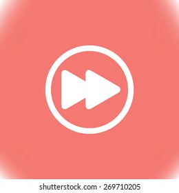 Play button web icon