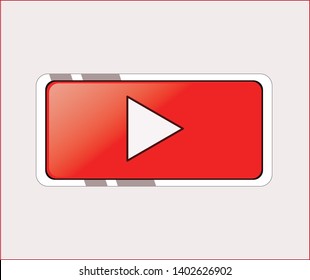 Play Buttons Icon Vector. eps 10