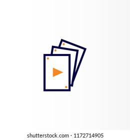Play Card Logo Template