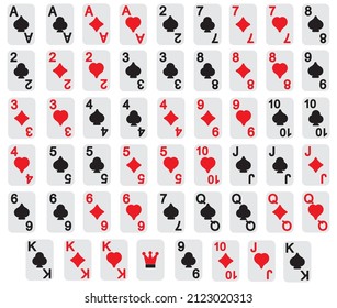 play cards icon collection and illustration