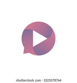 Play chat logo icon