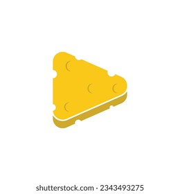 diseño vectorial del logotipo del queso 