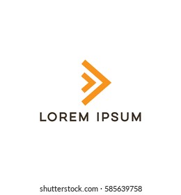 play design for media logo 