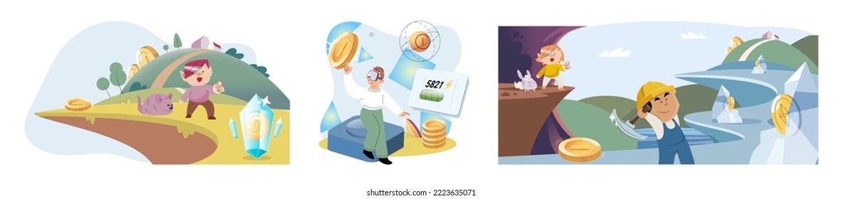 Spielen, um Spiele zu verdienen, die auf der Grundlage von Blockchain Projekt mit Elementen von NFT, Hauptziel des Verdienstes. Spieler verdienen Geld durch Spielen. Entwicklung virtueller Zeichen Kryptowährungsspiel.