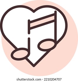 Play favorite, illustration, vector on white background.