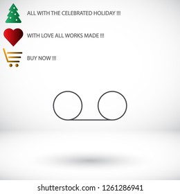 Play the film  vector icon 