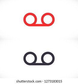 Play the film  vector icon 