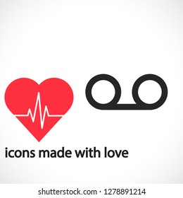 Play the film  vector icon 