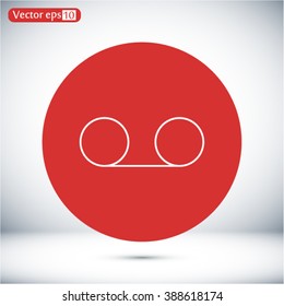 play the film vector icon