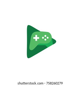 play game icon logo