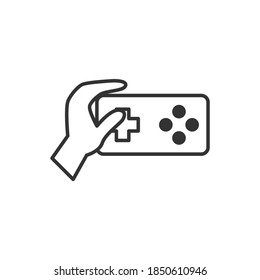 play game icon vector illustration