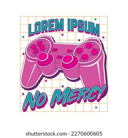 Play Game vector illustration design, perfect for t shirt design 