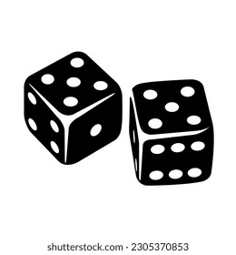 Reproducir juegos Icono negro plano Isolación sobre vectores de fondo blanco Ilustración | Iconos de Seo