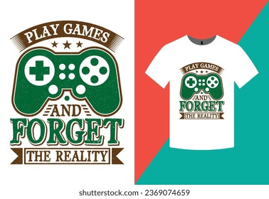 Play games and forget this reality.