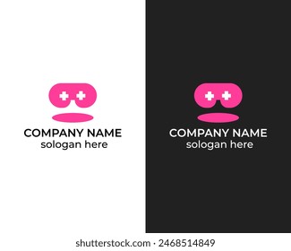 Jugar juegos con la combinación de robots de diseño creativo de logotipo