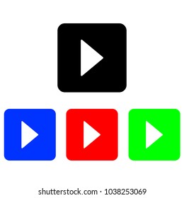 Play glyph icon