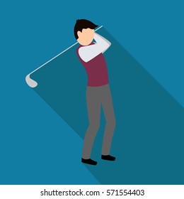 play golf blue