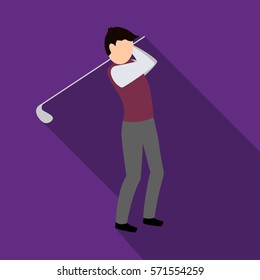 play golf purple