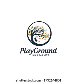 Play Ground logo design template